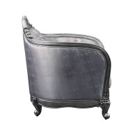 55345 Living Room Ariadne Collection Silver Finish By Acme Furniture