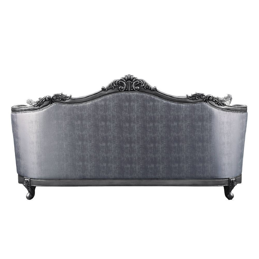 55345 Living Room Ariadne Collection Silver Finish By Acme Furniture
