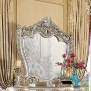 BD01236 Champagne & Gold Finish Mirror Danae Collection By Acme Furniture