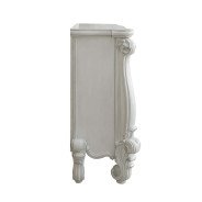 AC01316 Bone White Finish Fireplace Versailles Collection By Acme Furniture