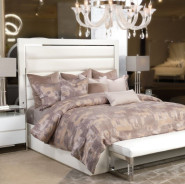 Upholstered Panel Bed (3 Pc) State St Collection By Michael Amini
