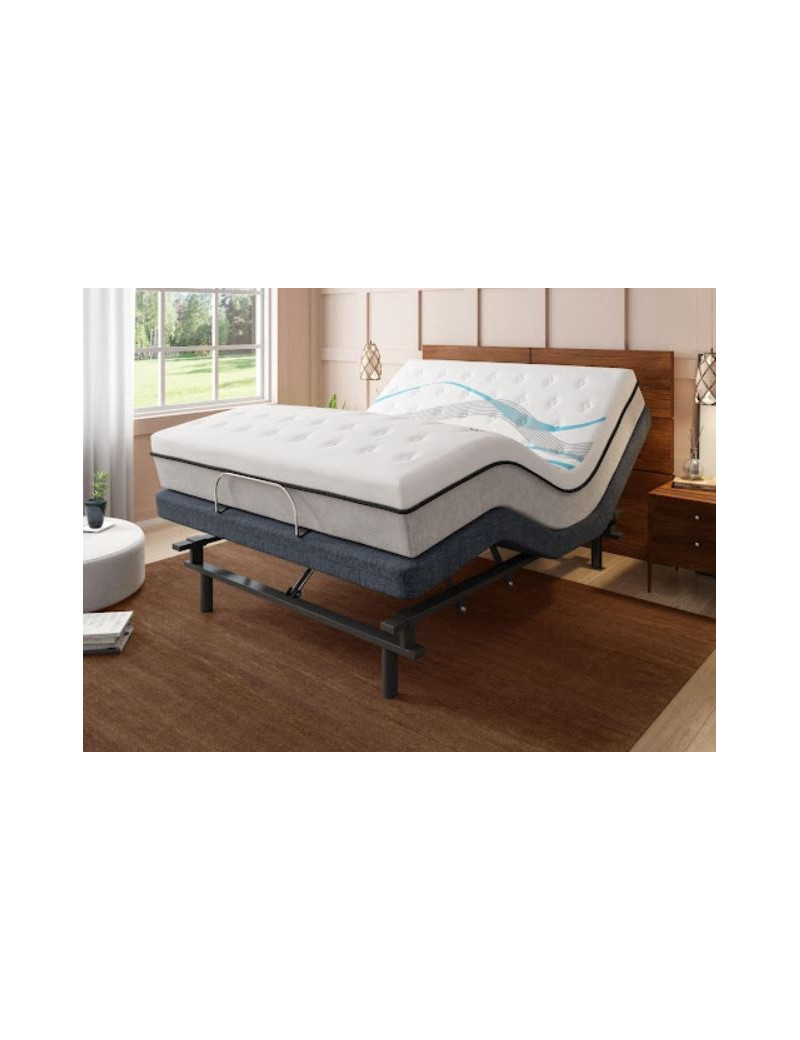 12" I-Dream Hybrid Gel Infused Lux memory foam Mattress By BedTech