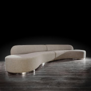 Luca Sectional | Gray stunning design By Roberto Grassie