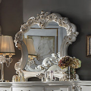 BD01335 E.King Bed Antique Pearl Vendome Collection By Acme Furniture