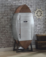 97195 Urban Industrial Chic  Wine Cooler Cabinet Brancaster Collection by Acme Furniture