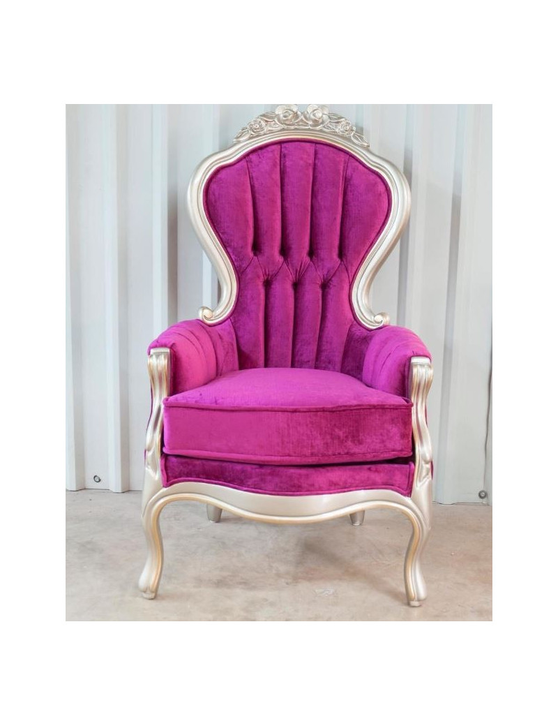 605A Italian Velvet - Sofa French Provincial Style By Polrey International Furnishing