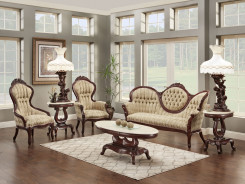 605A Italian Velvet - Sofa French Provincial Style By Polrey International Furnishing