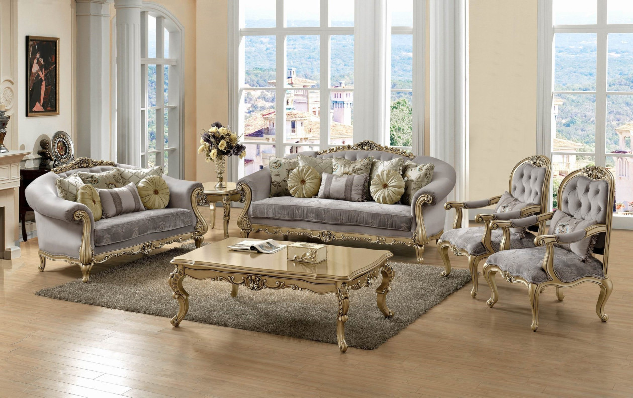 609 Victorian Style Living Room Set By Infinity Furniture