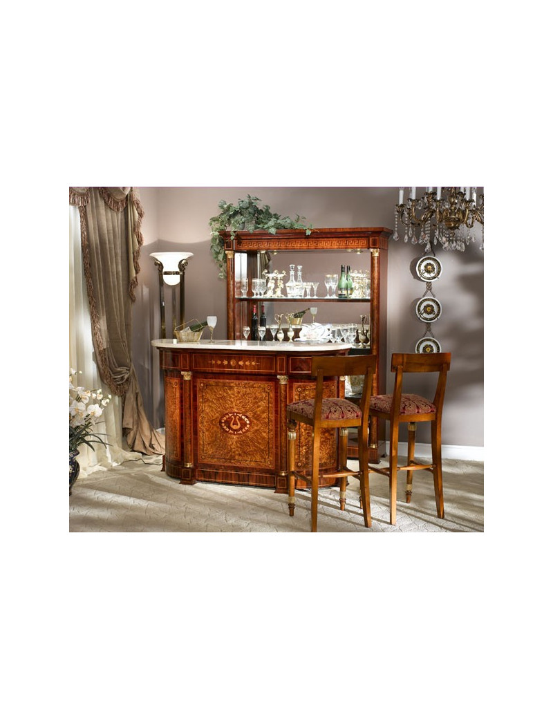 OP670 Italian Luxury Classic Bar By Infinity Furniture Import