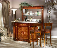 OP670 Italian Luxury Classic Bar By Infinity Furniture Import