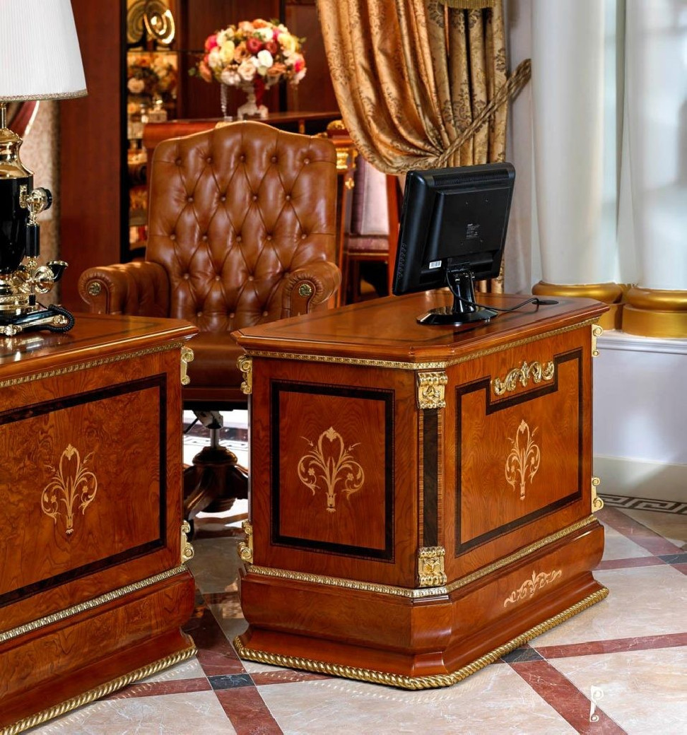 E38 Italian Luxury Executive Desk | Infinity Furniture Import