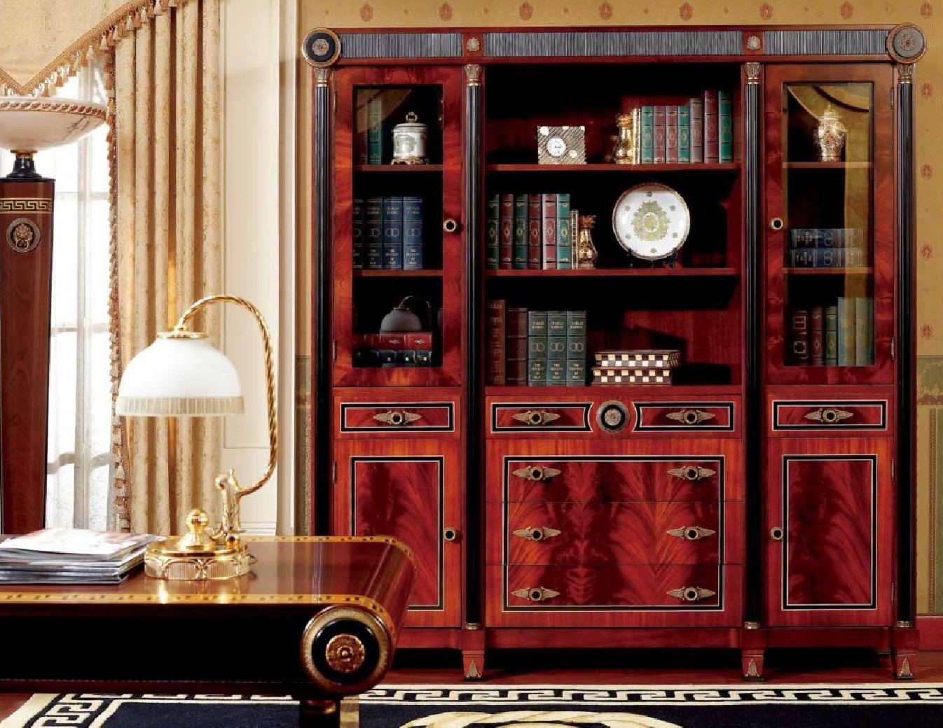 E10 Italian Luxury Executive Desk | Infinity Furniture Import
