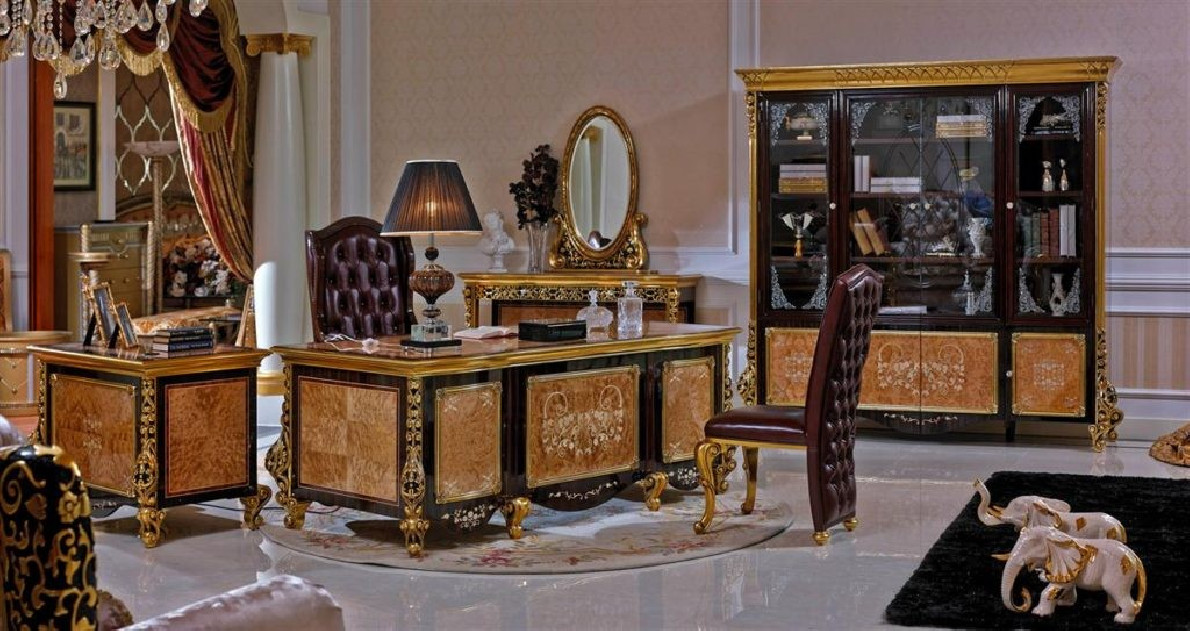 E61 Italian Luxury Executive Desk | Infinity Furniture Import