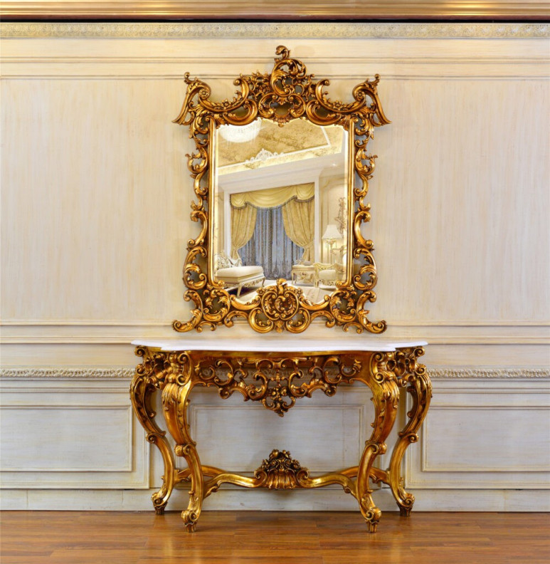 FON805G Luxury Console Table By Infinity Import Furniture