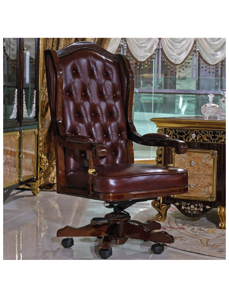 E61 Italian Luxury Executive Desk | Infinity Furniture Import