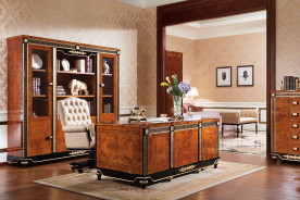 E69 Italian Luxury Executive Desk | Infinity Furniture Import