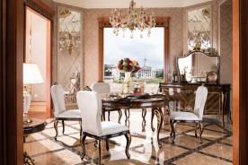 E70 Italian Luxury 5Pc Round Dining Table Set by Infinity Furniture Import