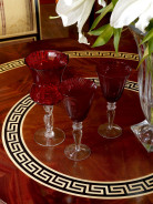 E10 Italian Luxury 5Pc Round Dining Table Set by Infinity Furniture Import