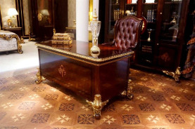 E63 Italian Luxury Executive Desk | Infinity Furniture Import