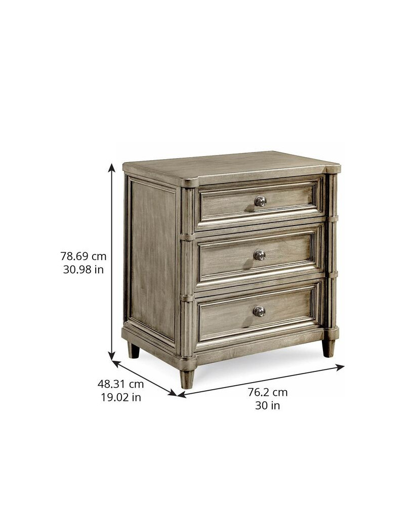 Morrissey-Eccles 3 Drawer Nightstand by A.R.T Furniture