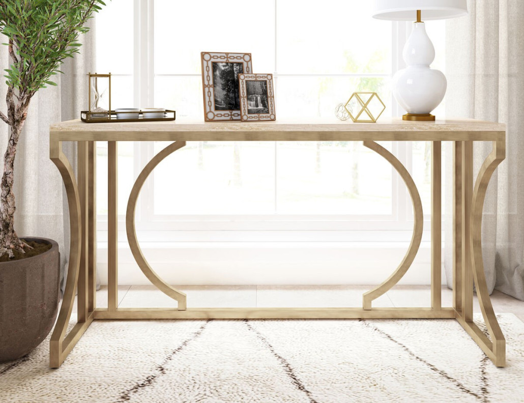 861367-1243 Intersect Console Table By A.R.T. Furniture Collections