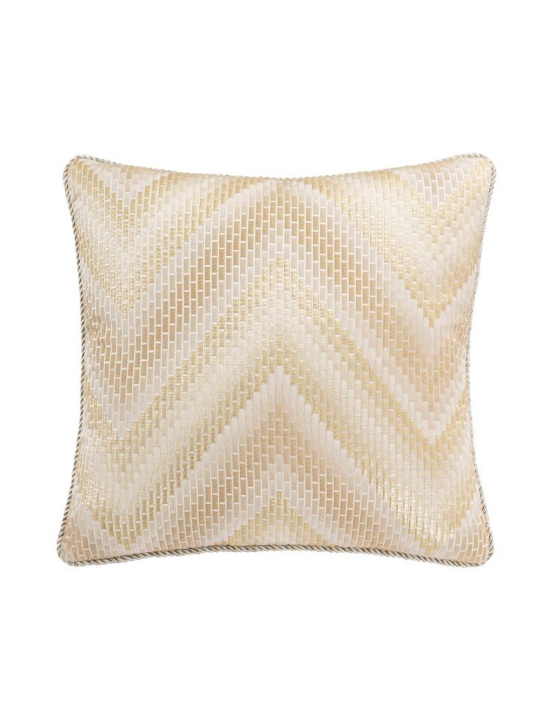 Infinity 9PC Queen Duvet Set Gold  By Michael Amini BCS-QD09-INFNTY-GLD