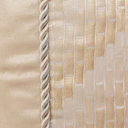 Infinity 9PC Queen Duvet Set Gold  By Michael Amini BCS-QD09-INFNTY-GLD