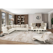 4Pc Sectional Chamberi Classic Pearl Collection by Michael Amini