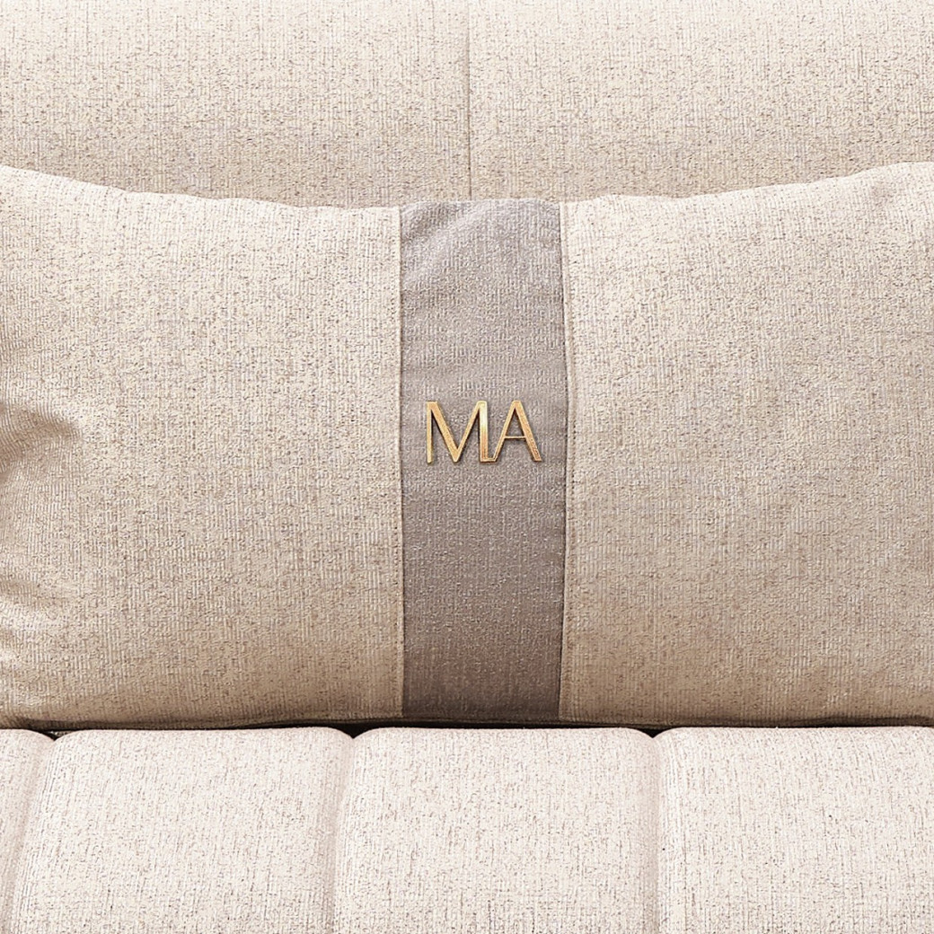 LFR-LSBN825-OPL-806 Loveseat Opal Gold Lisbon Collection By Michael Amini