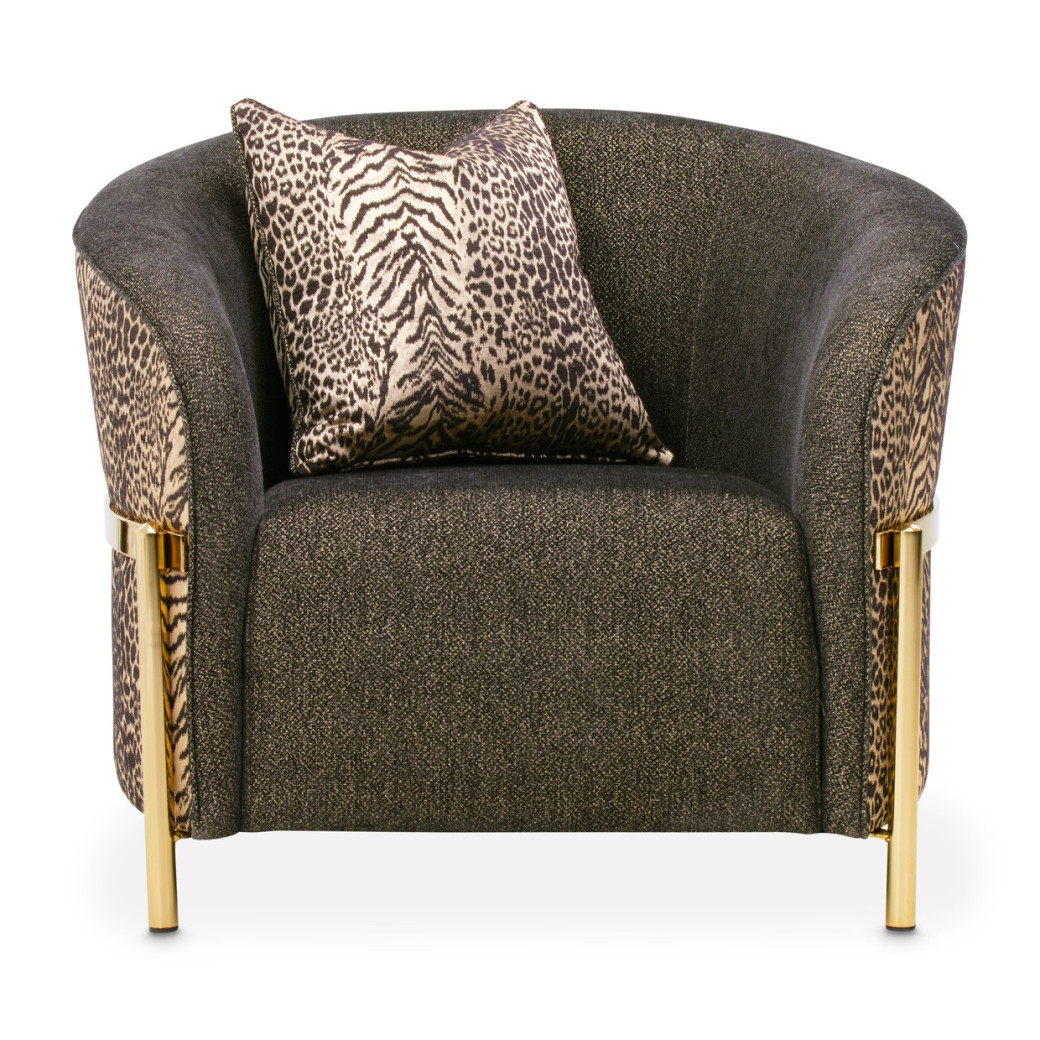 LFR-LSBN835-ONX-806 Chair Onyx Gold Lisbon Collection By Michael Amini