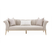 Sofa Porcini Medium Champagne Yvette Collection By Michael Amini LRU-YVTE815-PCI-136