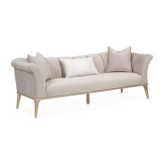 Sofa Porcini Medium Champagne Yvette Collection By Michael Amini LRU-YVTE815-PCI-136