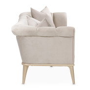 Sofa Porcini Medium Champagne Yvette Collection By Michael Amini LRU-YVTE815-PCI-136