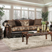 SM6427 Traditional Living Room Brown Newdale Collection By Furniture Of America