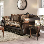 SM6427 Traditional Living Room Brown Newdale Collection By Furniture Of America