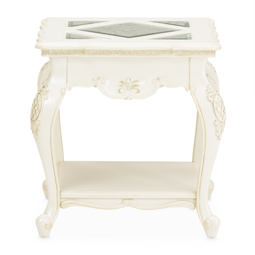 4Pc Sectional Chamberi Classic Pearl Collection by Michael Amini