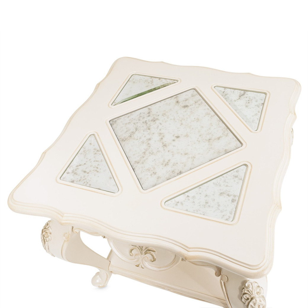 4Pc Sectional Chamberi Classic Pearl Collection by Michael Amini