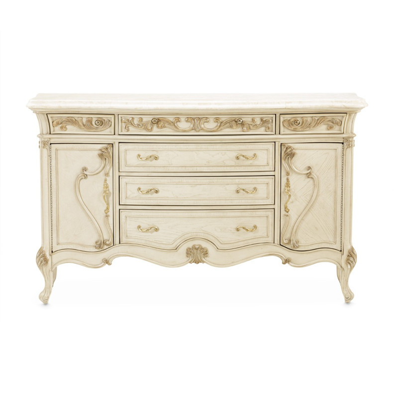 Side Board Platine De Royale Champagne Collection By Michael Amini