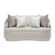Loveseat Storm Silver Mist Lanna Collection By Michael Amini