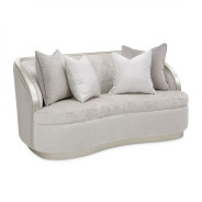 Loveseat Storm Silver Mist Lanna Collection By Michael Amini