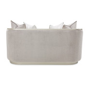Loveseat Storm Silver Mist Lanna Collection By Michael Amini