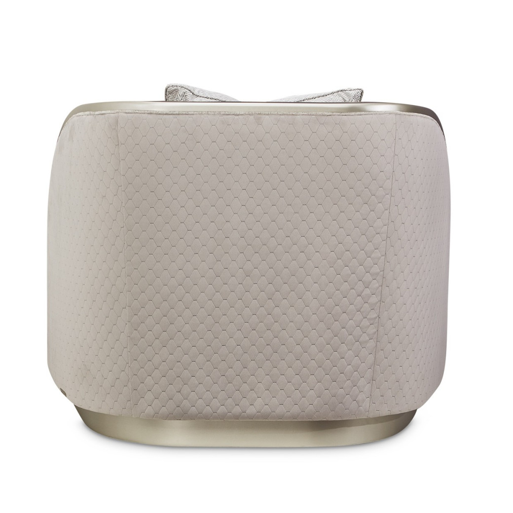 Matching Chair Storm Silver Mist Lanna Collection By Michael Amini