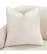 Swivel Chair Linen Moonlight Aurora by Michael Amini, LRU-AURA839-LIN-135