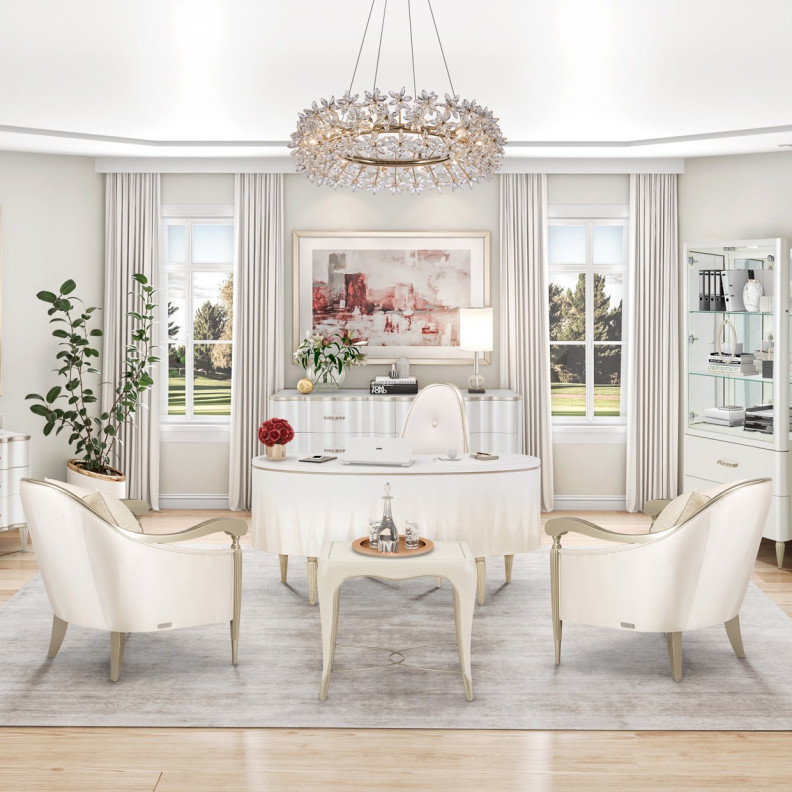 Accent Chair London Place Collection By Michael Amini