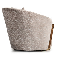 Chair Almond Gold Carmela Collection By Michael Amini.LFR-CRMA835-AMD-806