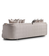 Mansion Sofa Almond Gold Carmela Collection By Michael Amini. LFR-CRMA816-AMD-806