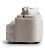 Mansion Sofa Almond Gold Carmela Collection By Michael Amini. LFR-CRMA816-AMD-806