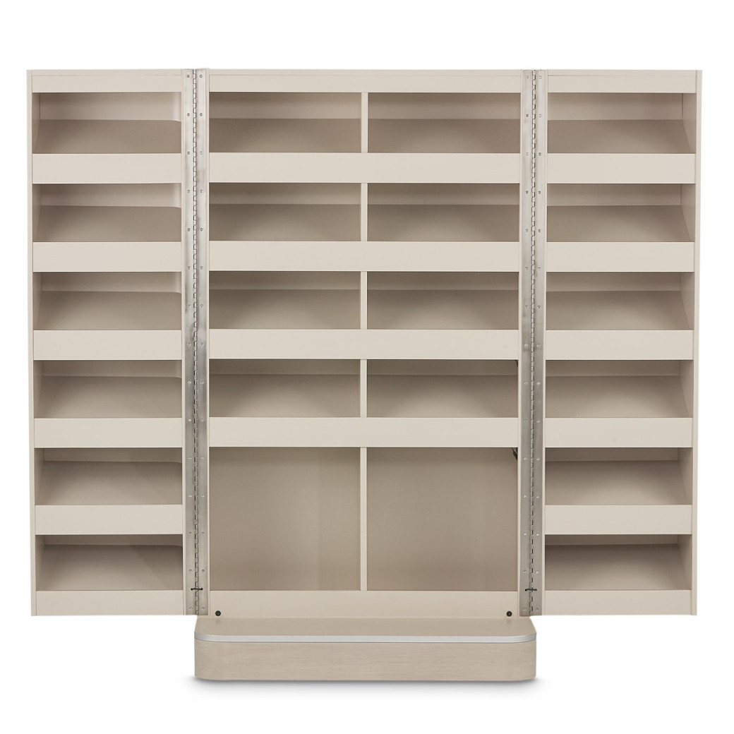 Footwear Cabinet Eclipse Collection By Michael Amini & Kathy Ireland Home Designs