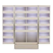 Footwear Cabinet Eclipse Collection By Michael Amini & Kathy Ireland Home Designs