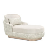 Chaise Quarry Moonlight Aurora Collection By Michael Amini. LRU-AURA845-QRY-135